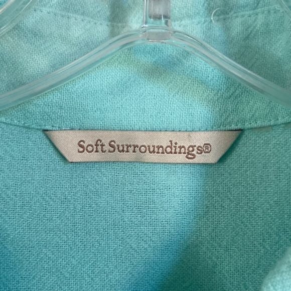 Soft Surroundings Cotton Tunic Top - Picture 10 of 11